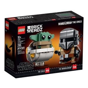 LEGO® BrickHeadz™ of The Mandalorian and the Child (Star Wars LEGO #75317)